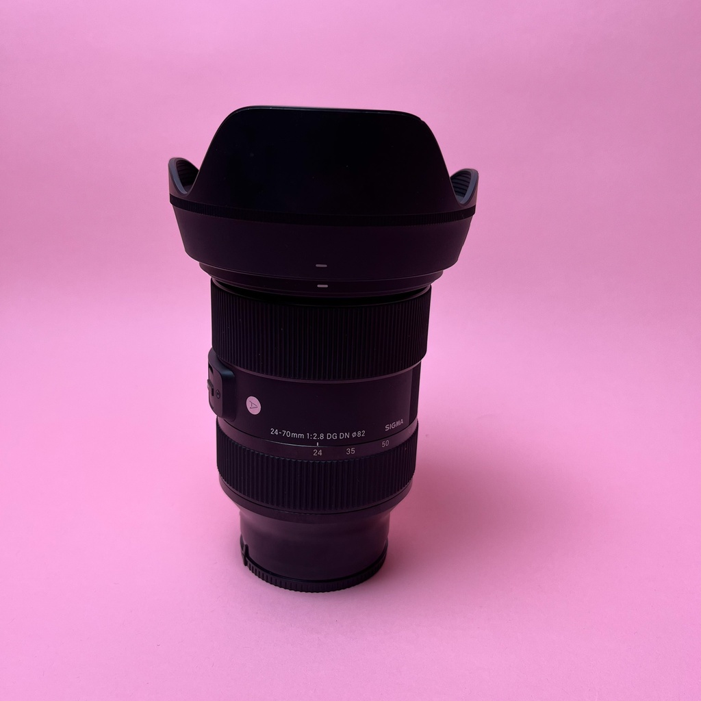 Sigma DG DN 24-70 1:2.8 E mount zoom lens