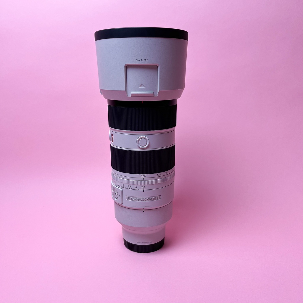 Sony FE 70-200mm f/2.8 GM OSS II zoom lens