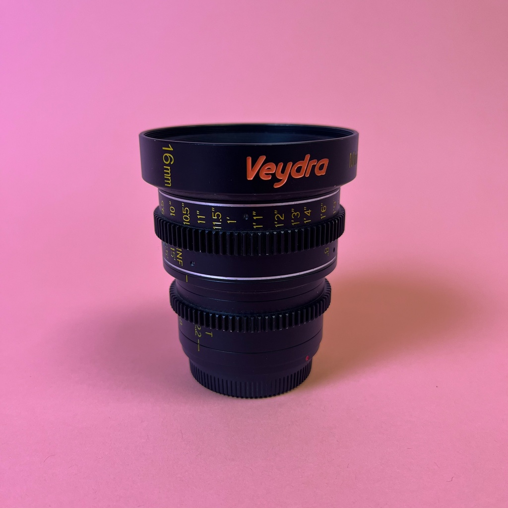 Veydra Mini Prime 16mm T2.2 MFT mount