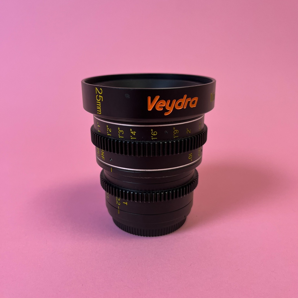 Veydra Mini Prime 25mm T2.2 MFT mount