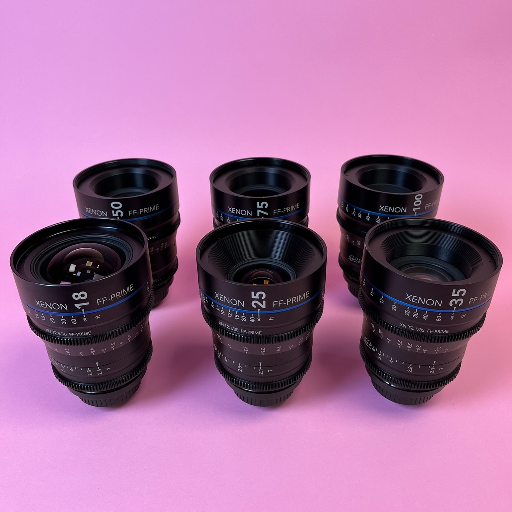 Schneider Xenon FF Lens Set Of 6