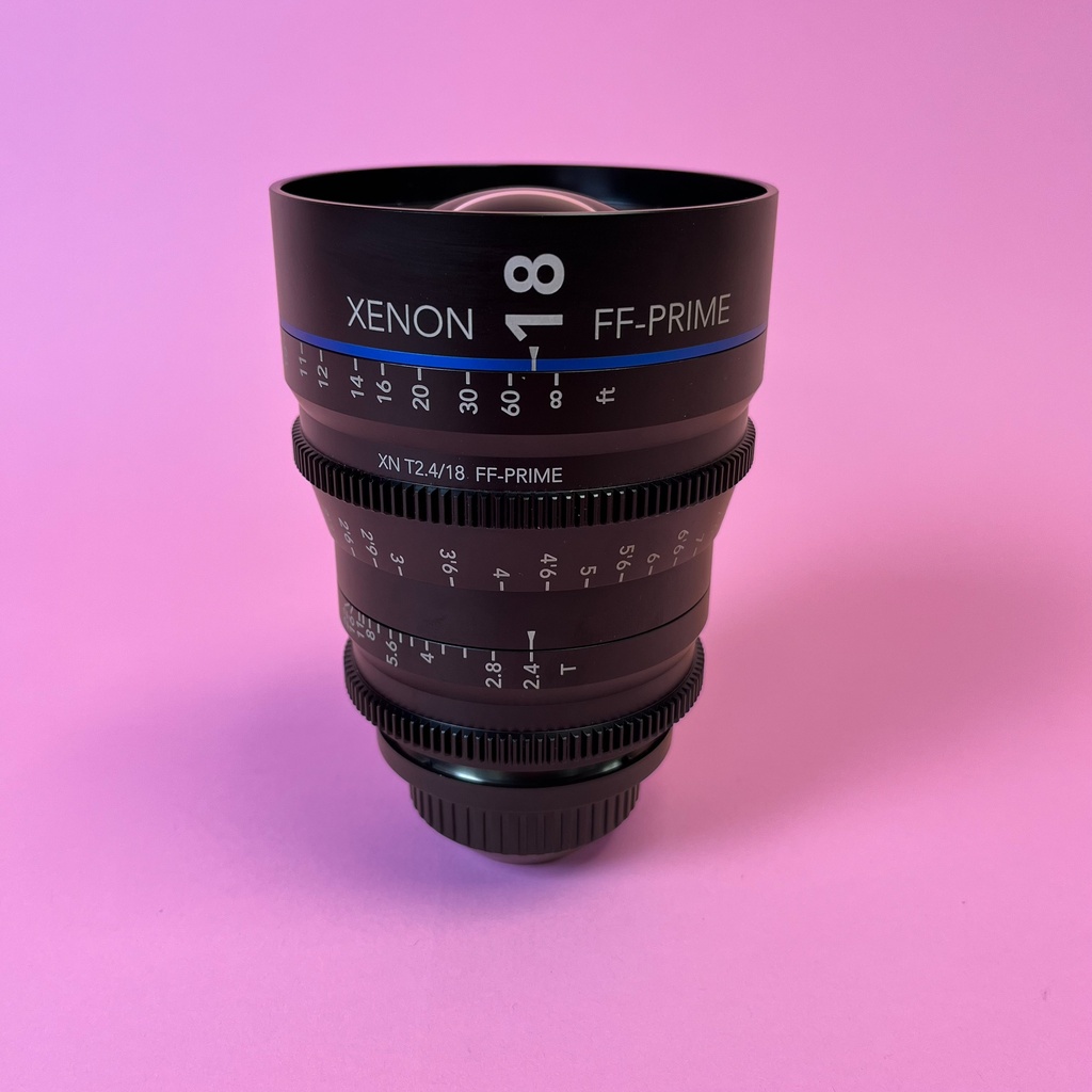 Schneider Xenon FF 18mm T2.4 Lens PL