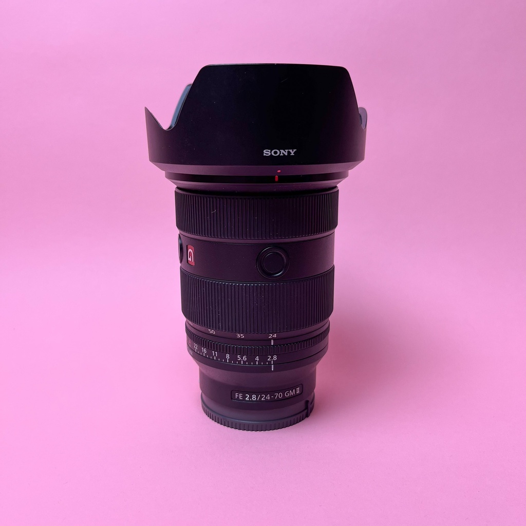 Sony FE 24-70mm f/2.8 GM OSS II zoom lens