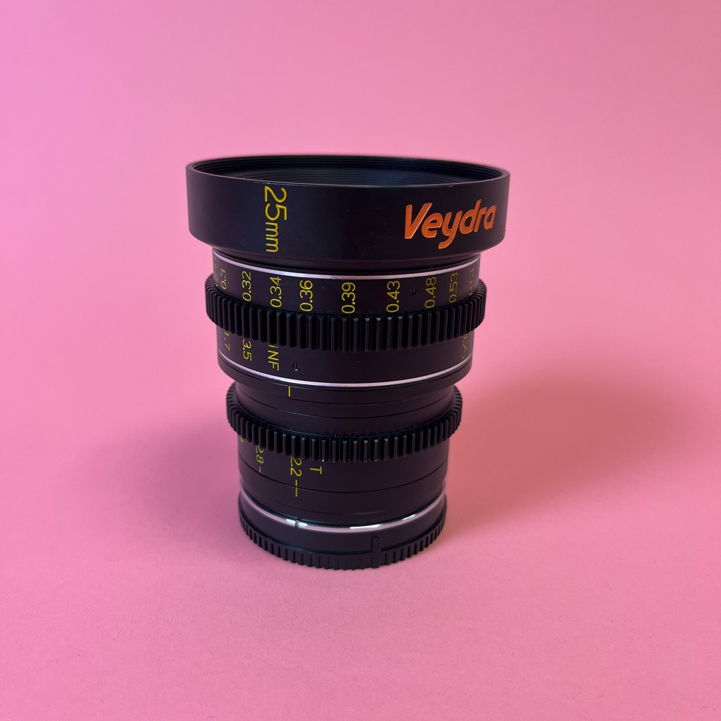 Veydra Mini Prime 25mm T2.2 E mount