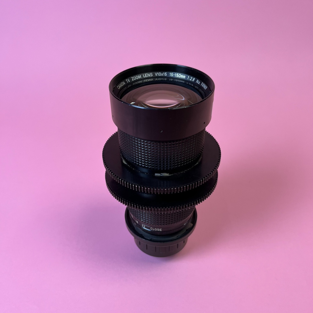 Canon 15-150mm T1.9 S16 Zoom lens