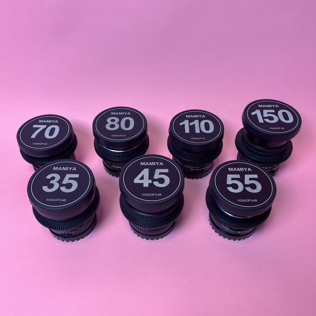 Mamiya Sekor C Lens Set Of 7