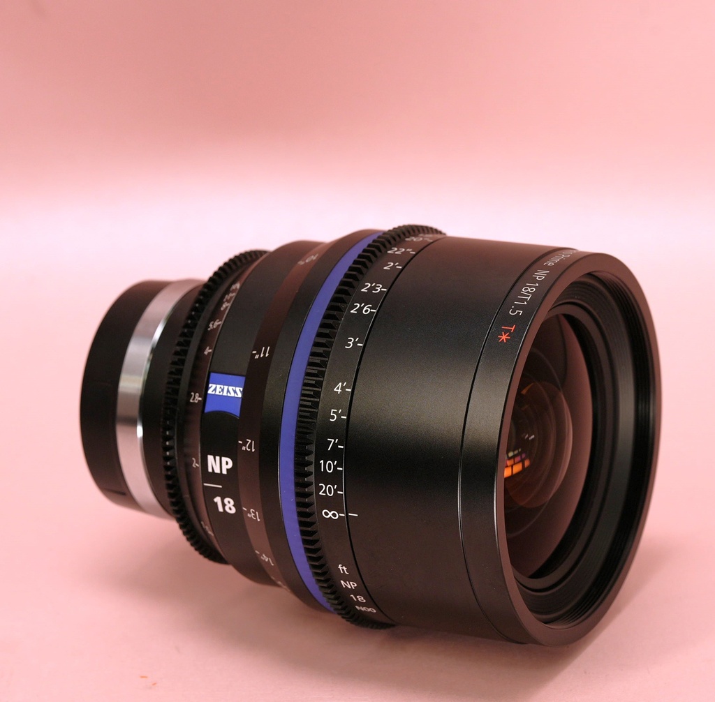 Carl Zeiss 18mm T*1.5 Nano Prime lens