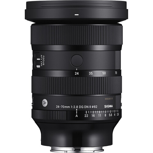 Sigma DG DN 24-70 II 1:2.8 E mount zoom lens 