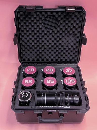 S.M Helios set of 7 lenses - PL mount