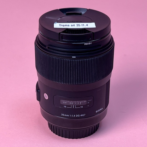 Sigma HSM Art EF 35mm f/1.4 DG  mount Lens