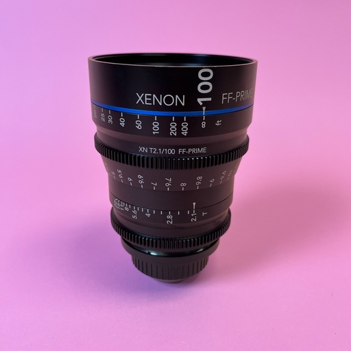 Schneider Xenon FF 100mm T2.1 Lens PL