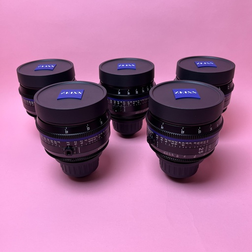 Carl Zeiss CP3 Lens Set Of 5